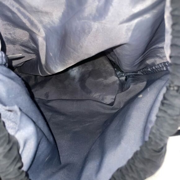 Adidas Black and White Logo Drawstring Gym Bag Backpack - Picture 5 of 5